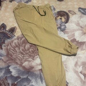 American Eagle Outfitters Beige Joggers